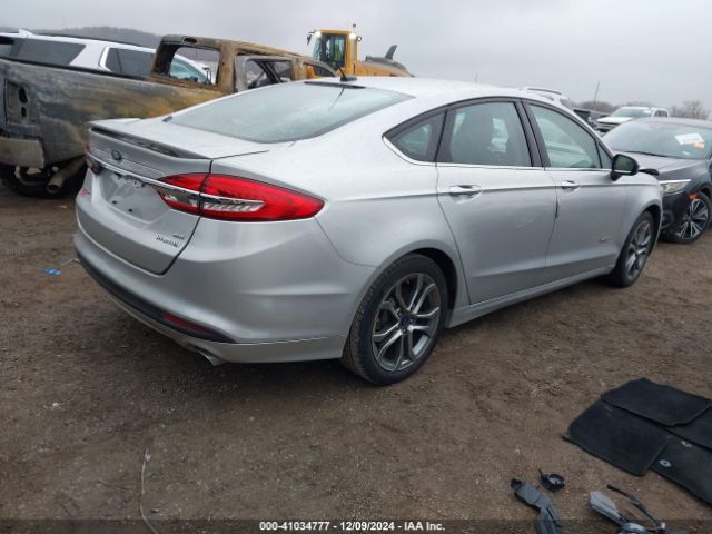3FA6P0LU9HR234031 Ford Fusion Hybrid Se
