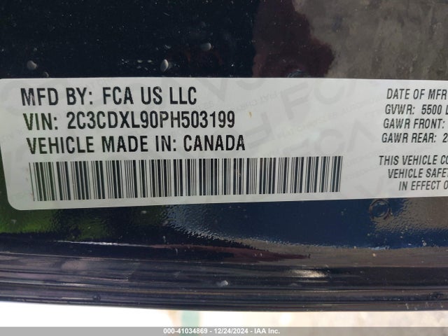 Dodge Charger Srt Redeye Jailbreak 2023 2C3CDXL90PH503199 Image 9