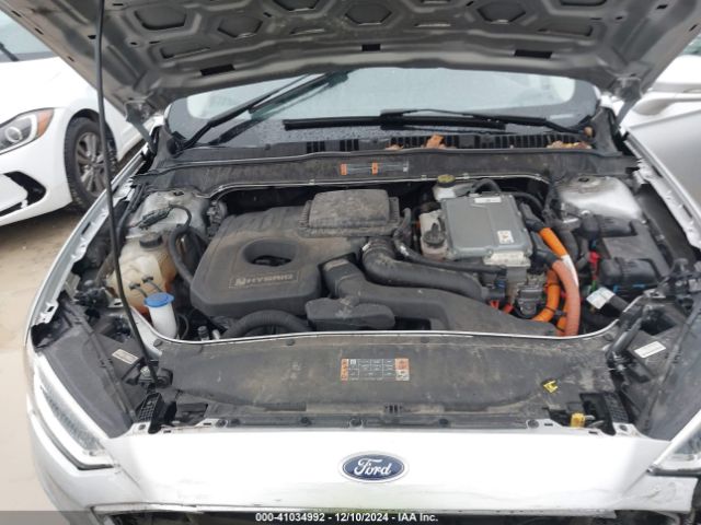 3FA6P0MU1KR256109 Ford Fusion Hybrid Sel