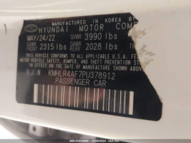 KMHLR4AF7PU378912 Hyundai Elantra N Line