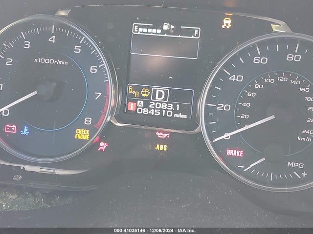 JF2GPAKC4GH316554 Subaru Crosstrek 2.0i Limited