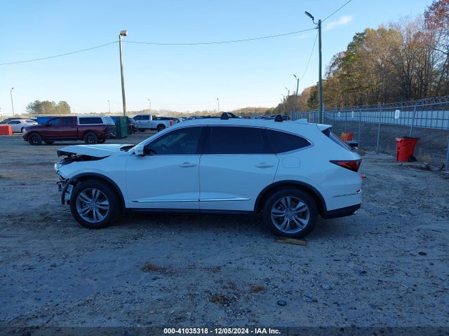 5J8YE1H37NL007480 Acura Mdx Standard