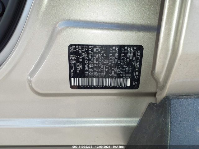JN8AT3DD7MW301818 Nissan Rogue Platinum Intelligent Awd