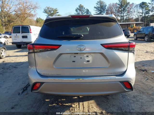 5TDKDRAH0PS506439 Toyota Highlander Platinum