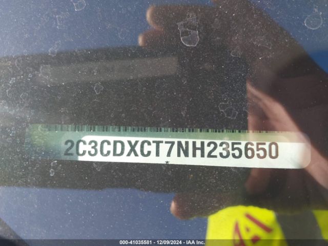 2C3CDXCT7NH235650 Dodge CHARGER R/T