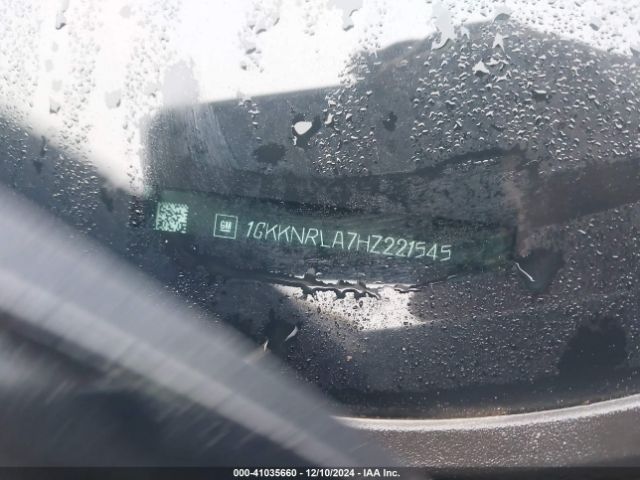 1GKKNRLA7HZ221545 GMC Acadia Sle-1