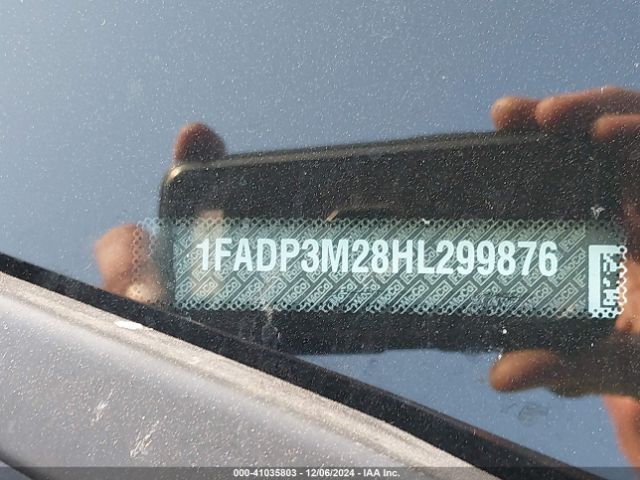 1FADP3M28HL299876 Ford FOCUS SEL