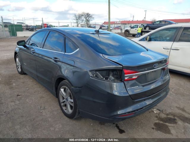3FA6P0LU9JR156033 Ford Fusion Hybrid Se
