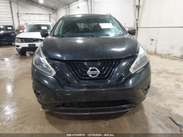 5N1AZ2MH0JN124937 Nissan MURANO SL