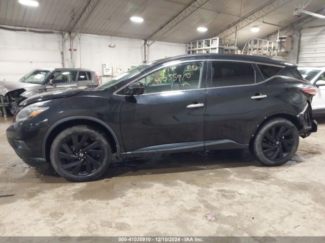 5N1AZ2MH0JN124937 Nissan MURANO SL