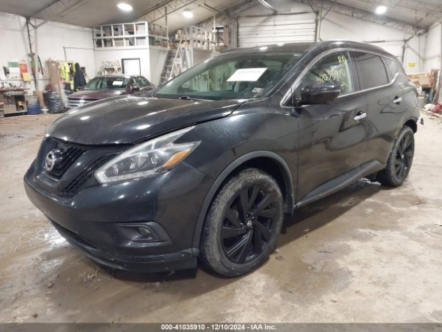 5N1AZ2MH0JN124937 Nissan MURANO SL