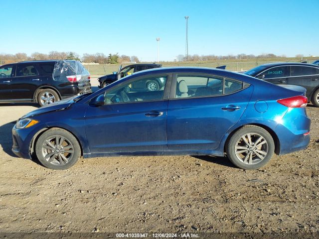 5NPD84LF0JH233916 Hyundai ELANTRA SEL