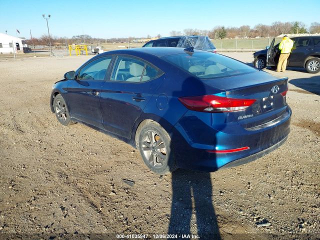 5NPD84LF0JH233916 Hyundai ELANTRA SEL