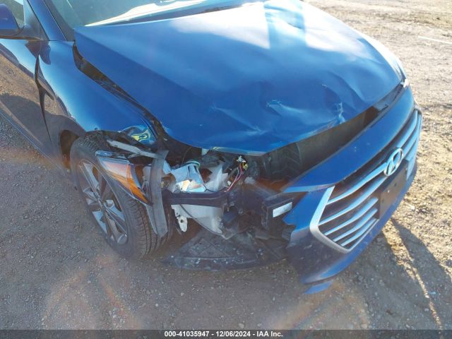 5NPD84LF0JH233916 Hyundai ELANTRA SEL