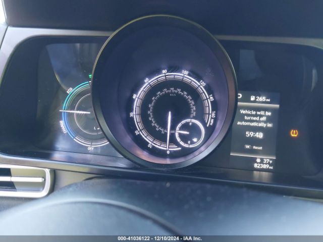 KMHLM4AJ2MU006330 Hyundai Elantra Hybrid Blue