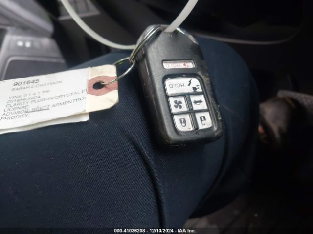 JHMZC5F31JC014176 Honda Clarity Plug-in Hybrid Touring