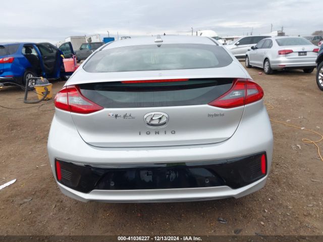 KMHC05LC9JU068125 Hyundai Ioniq Hybrid Limited