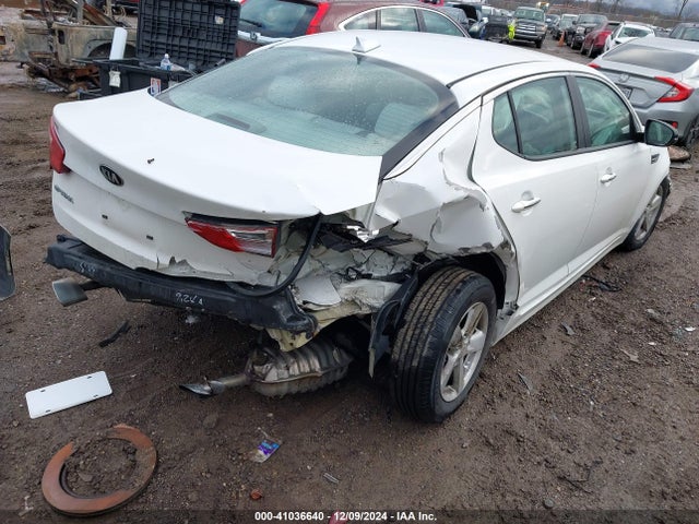 KIA Optima Lx 2015 KNAGM4A71F5576372 Image 4
