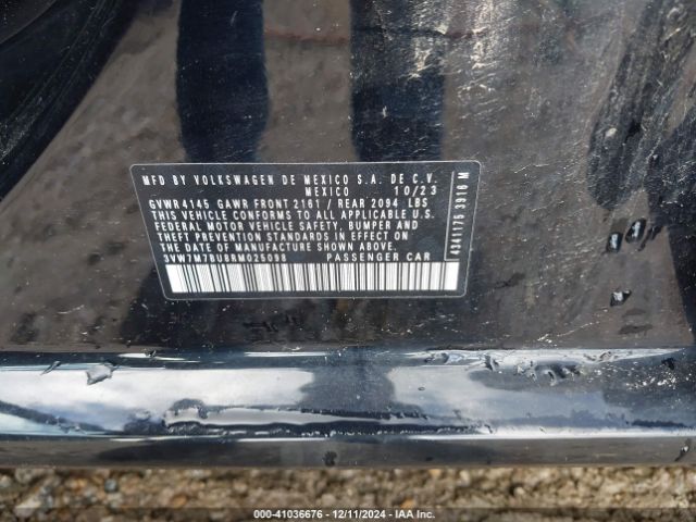 3VW7M7BU8RM025098 Volkswagen Jetta 1.5t Se