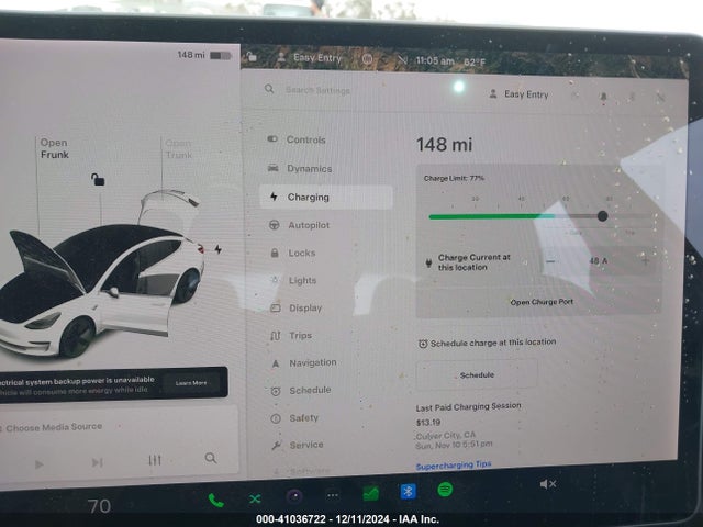 5YJ3E1EB7KF510803 Tesla Model 3 Long Range/performance
