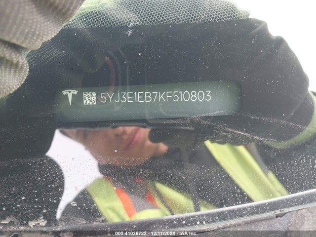 2019 TESLA MODEL 3 5YJ3E1EB7KF510803 Photo 8