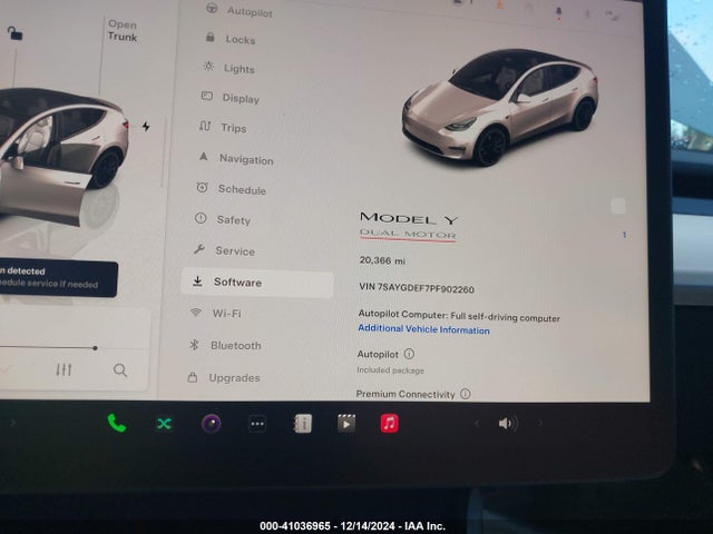 2023 TESLA MODEL Y 7SAYGDEF7PF902260 Photo 6
