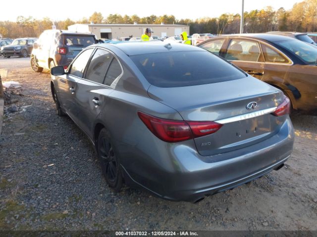 JN1EV7AR2KM553910 Infiniti Q50 3.0t Luxe