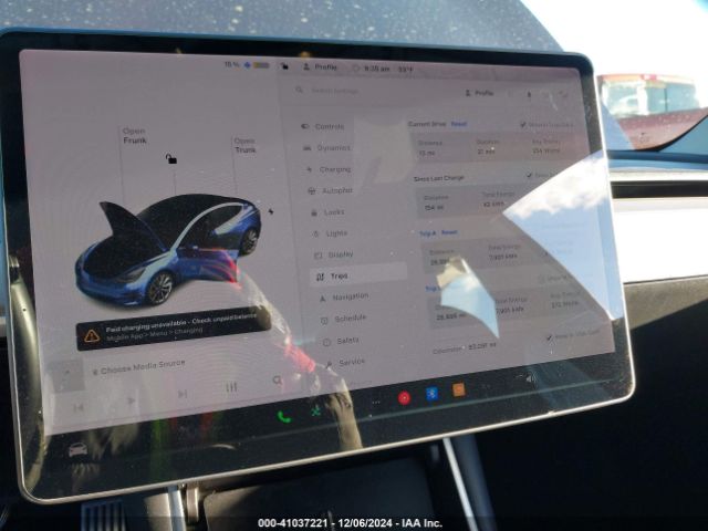 5YJ3E1EB7JF121836 Tesla Model 3 Long Range/performance