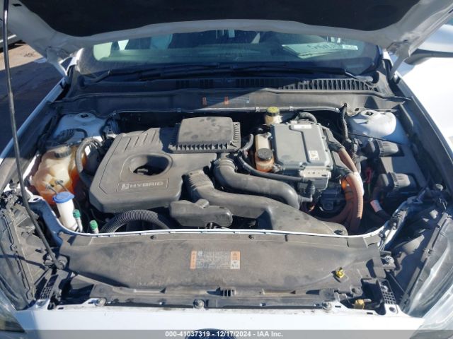 3FA6P0LU4HR324834 Ford Fusion Hybrid Se