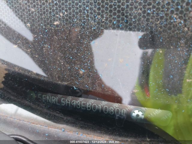 5FNRL5H93EB010304 Honda Odyssey Touring/touring Elite