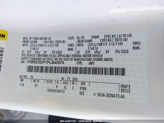 Ford Bronco Wildtrak 2023 1FMEE5DP1PLB45970 Image 9