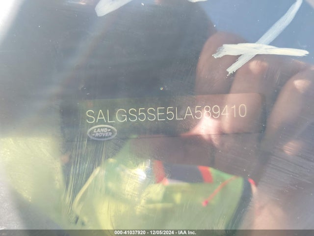 2020 LAND ROVER RANGE ROVER SALGS5SE5LA589410 Photo 8
