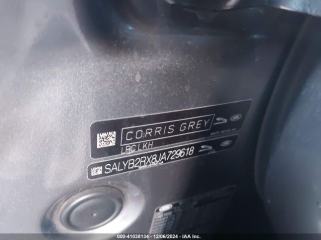 SALYB2RX8JA729618 Land Rover Range Rover Velar P250 S