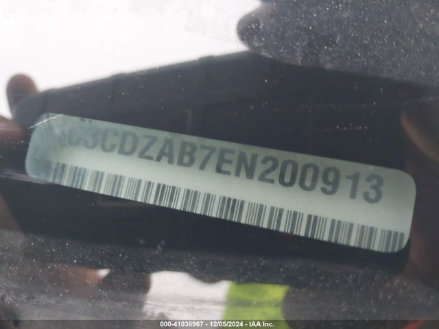 41038967 :رقم المزاد ، 1C3CDZAB7EN200913 vin ، 2014 Dodge Avenger Se مزاد بيع