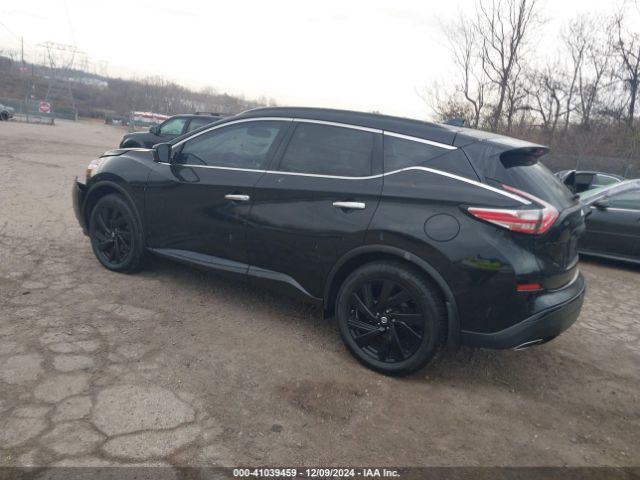 5N1AZ2MHXJN201829 Nissan MURANO SL