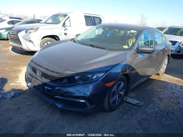 Honda Civic Lx 2019 2HGFC2F69KH510517 Image 2