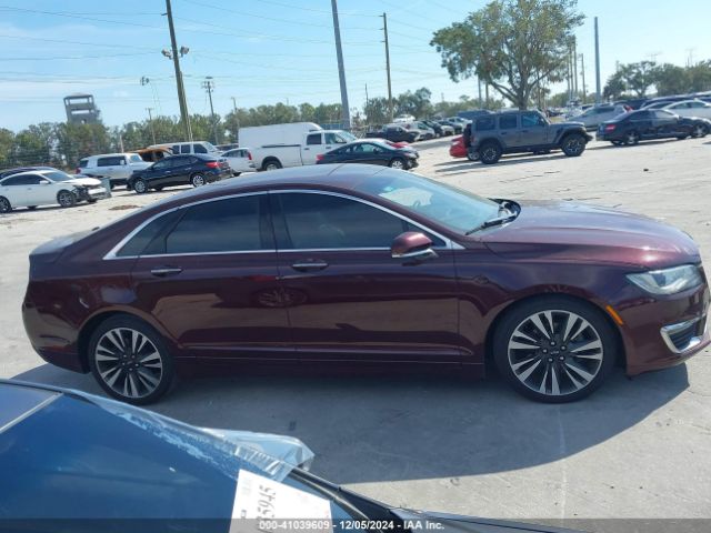 3LN6L5F94JR619430 Lincoln Mkz Reserve