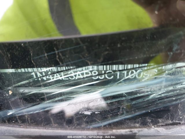 1N4AL3AP8JC110096 Nissan Altima 2.5 Sv