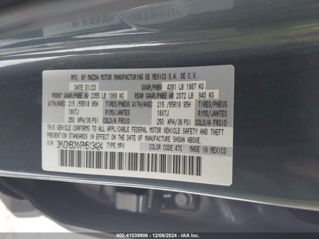 3MVDMBCMXPM513424 Mazda Cx-30 2.5 S Carbon Edition