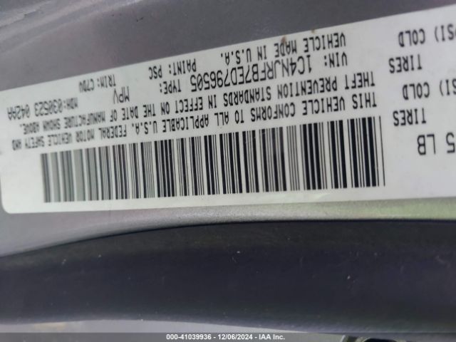 1C4NJRFB7ED796505 Jeep Patriot Latitude