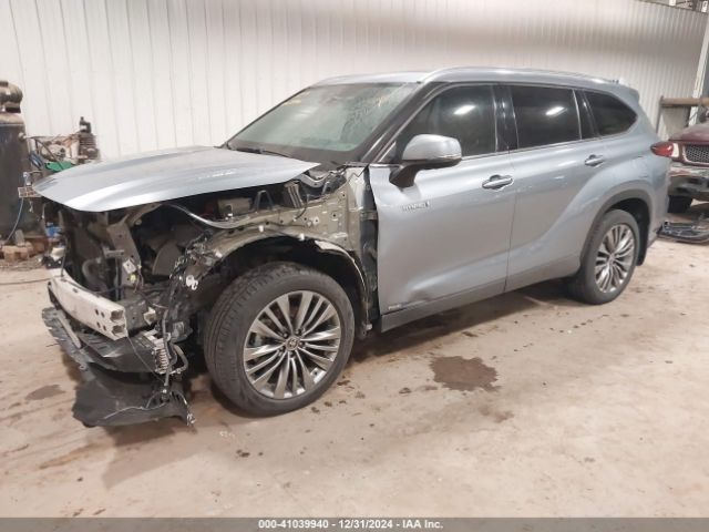5TDEBRCH1MS017771 Toyota Highlander Hybrid Platinum