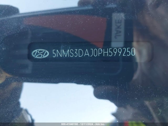Hyundai Santa Fe Sel 2023 5NMS3DAJ0PH599250 Image 9
