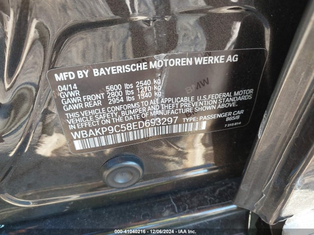 WBAKP9C58ED693297 BMW 550i Xdrive