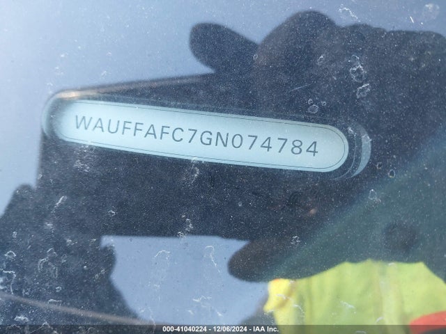 WAUFFAFC7GN074784 Audi A6 2.0t Premium