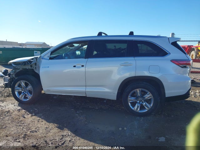 5TDDCRFH4GS017756 Toyota Highlander Hybrid Limited Platinum V6