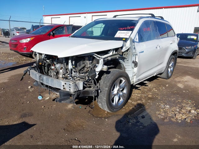 5TDDCRFH4GS017756 Toyota Highlander Hybrid Limited Platinum V6