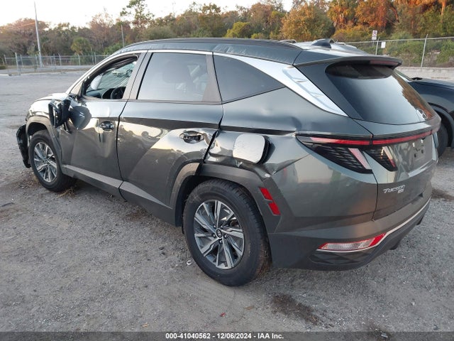 KM8JBCA19NU015096 Hyundai Tucson Hybrid Blue