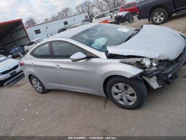 5NPDH4AE3GH765485 Hyundai ELANTRA SE