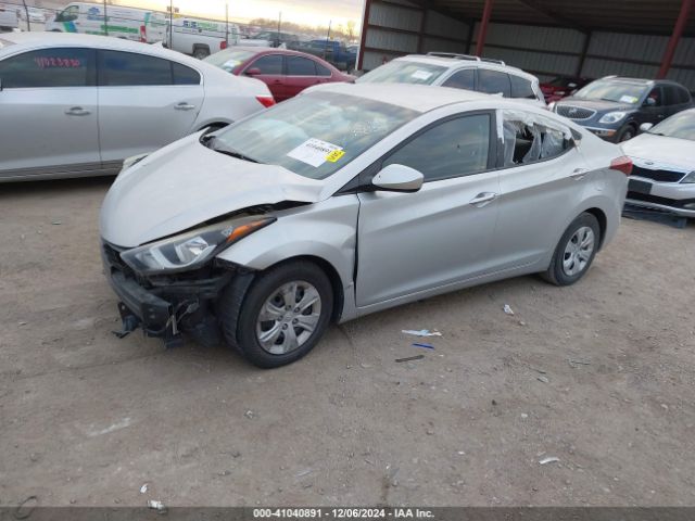 5NPDH4AE3GH765485 Hyundai ELANTRA SE