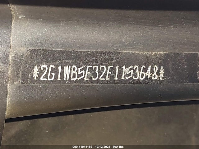 Chevrolet Impala Limited Lt 2014 2G1WB5E32E1153648 Image 9